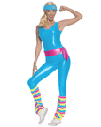 Aerobic-Barbie™-Kostüm für Damen