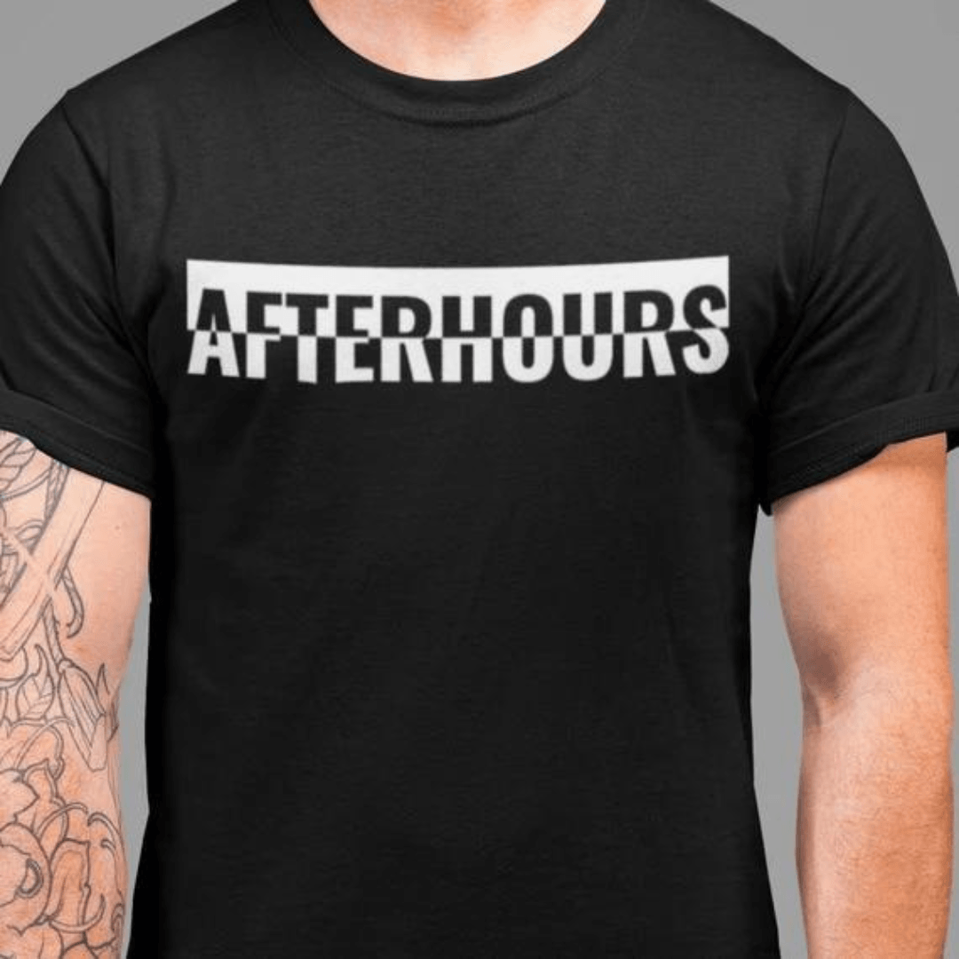 Afterhours T-Shirt (schwarz / unisex) - FestivalStuff