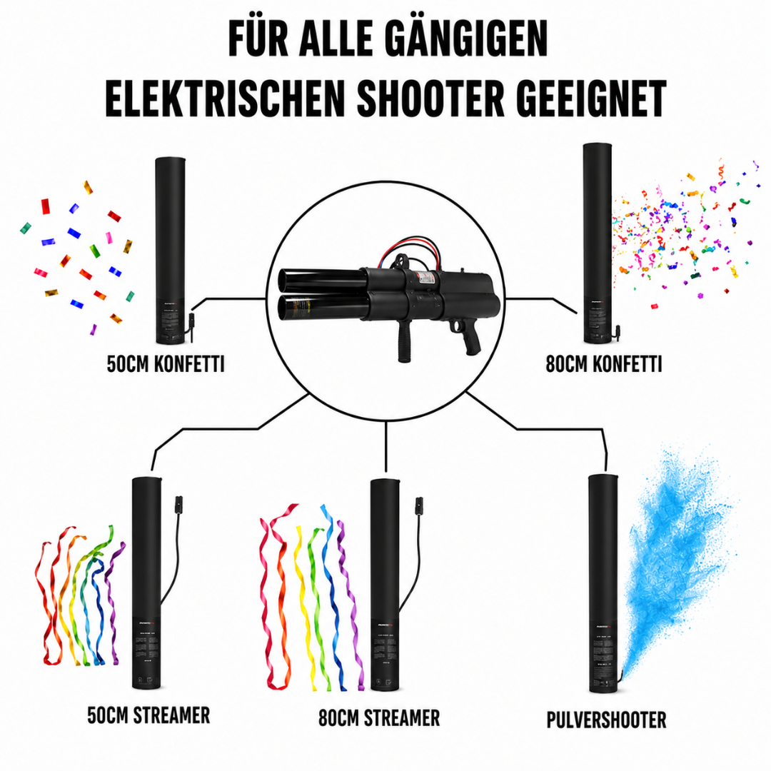 Akku Konfetti Gun