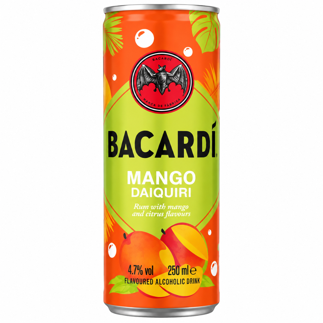 Bacardi Mango Daiquiri Ready to Drink 0,25 l