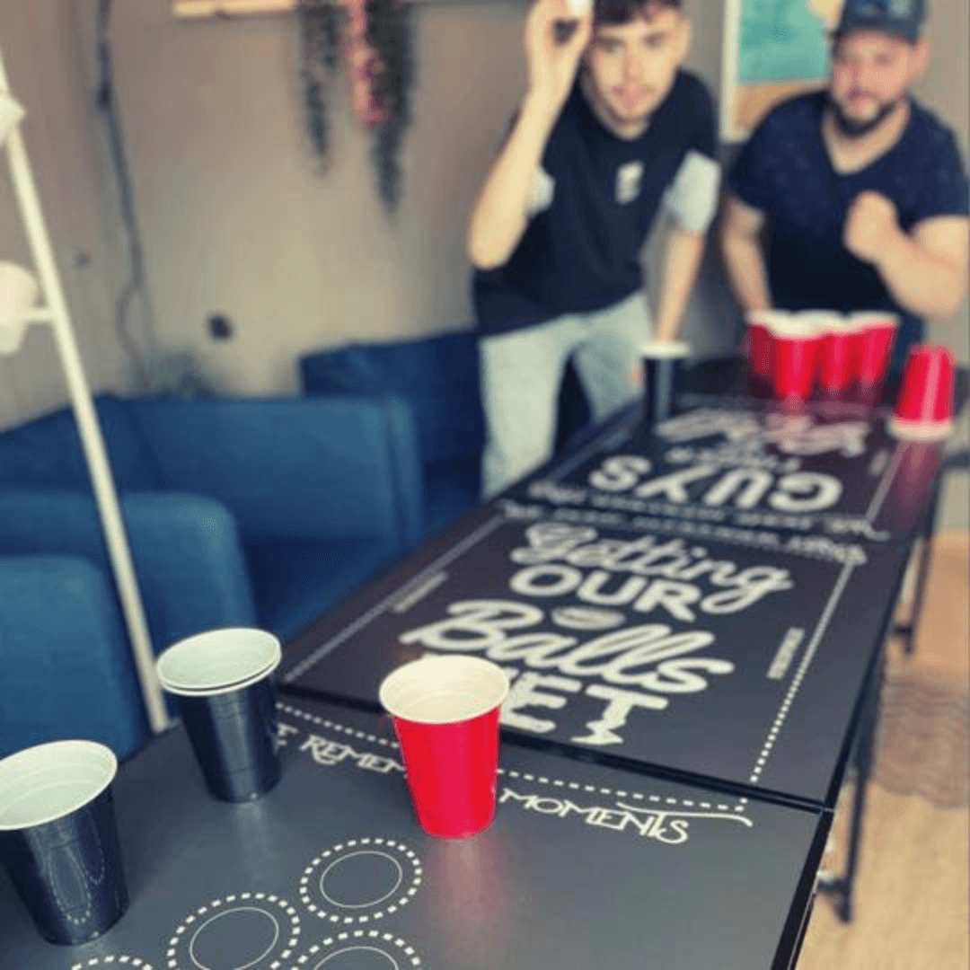 Bier Pong Tisch Chalk - FestivalStuff