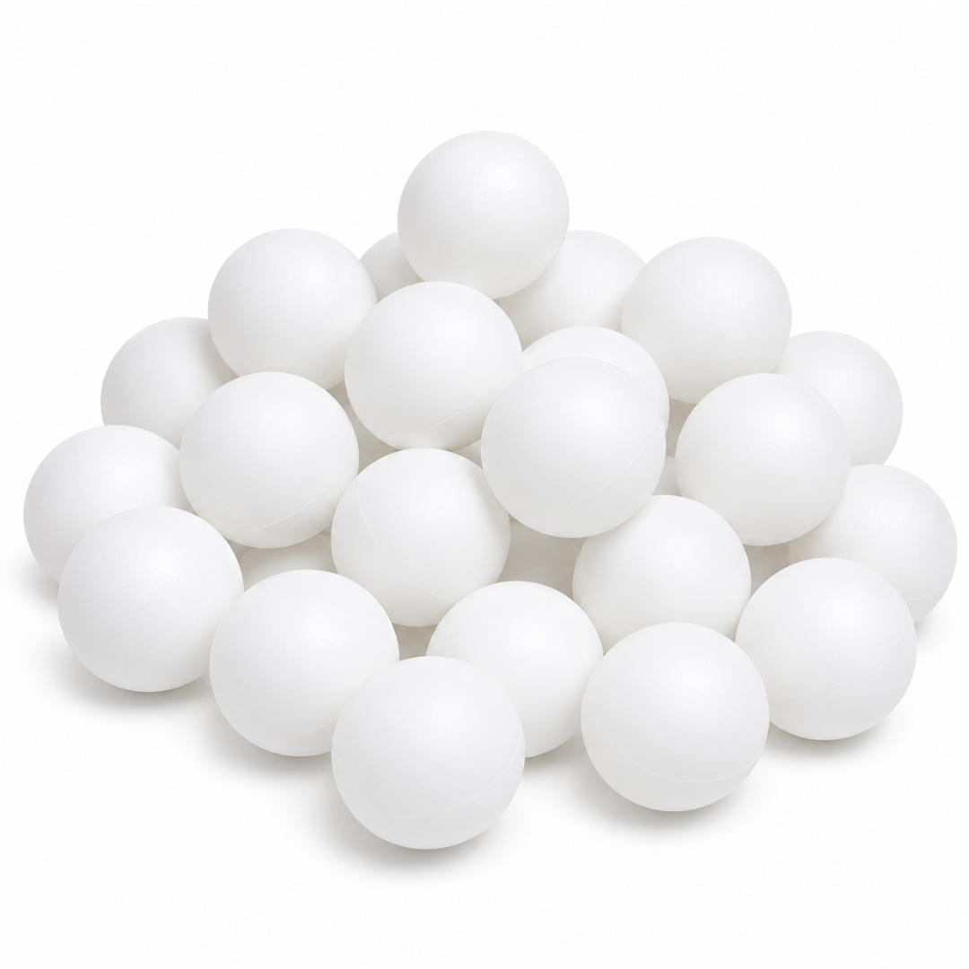 Beer Pong Bälle Weiß