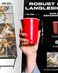 Beer Pong Tisch Set "Schaffung des Bieres" inkl. 50 Becher & 8 Bälle