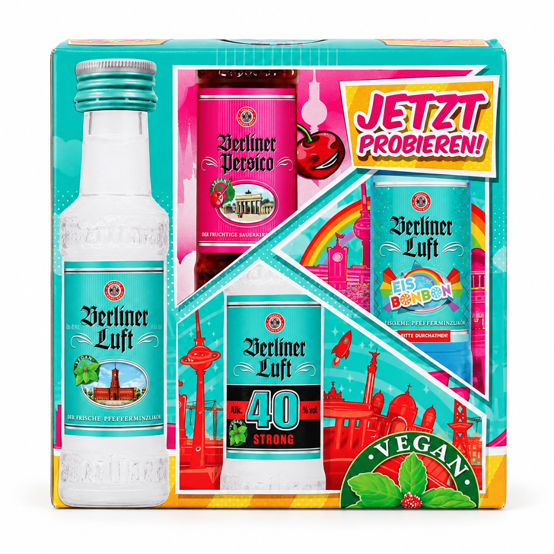 Berliner Luft Mini Shot Probier Set 4 x 2 cl