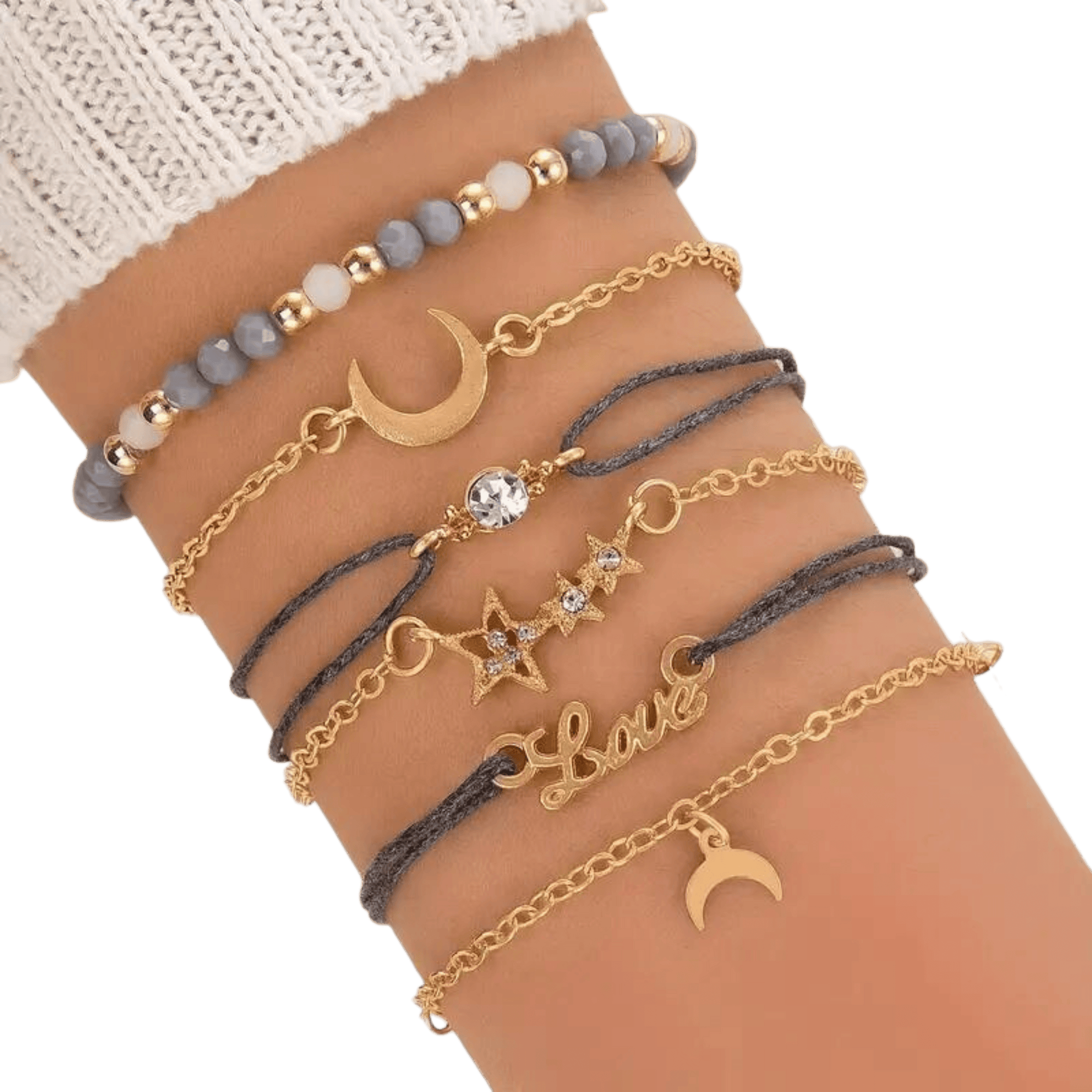 Armbänder Set 6 Stück - FestivalStuff