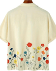 Blumen Muster Hemd Herren - FestivalStuff