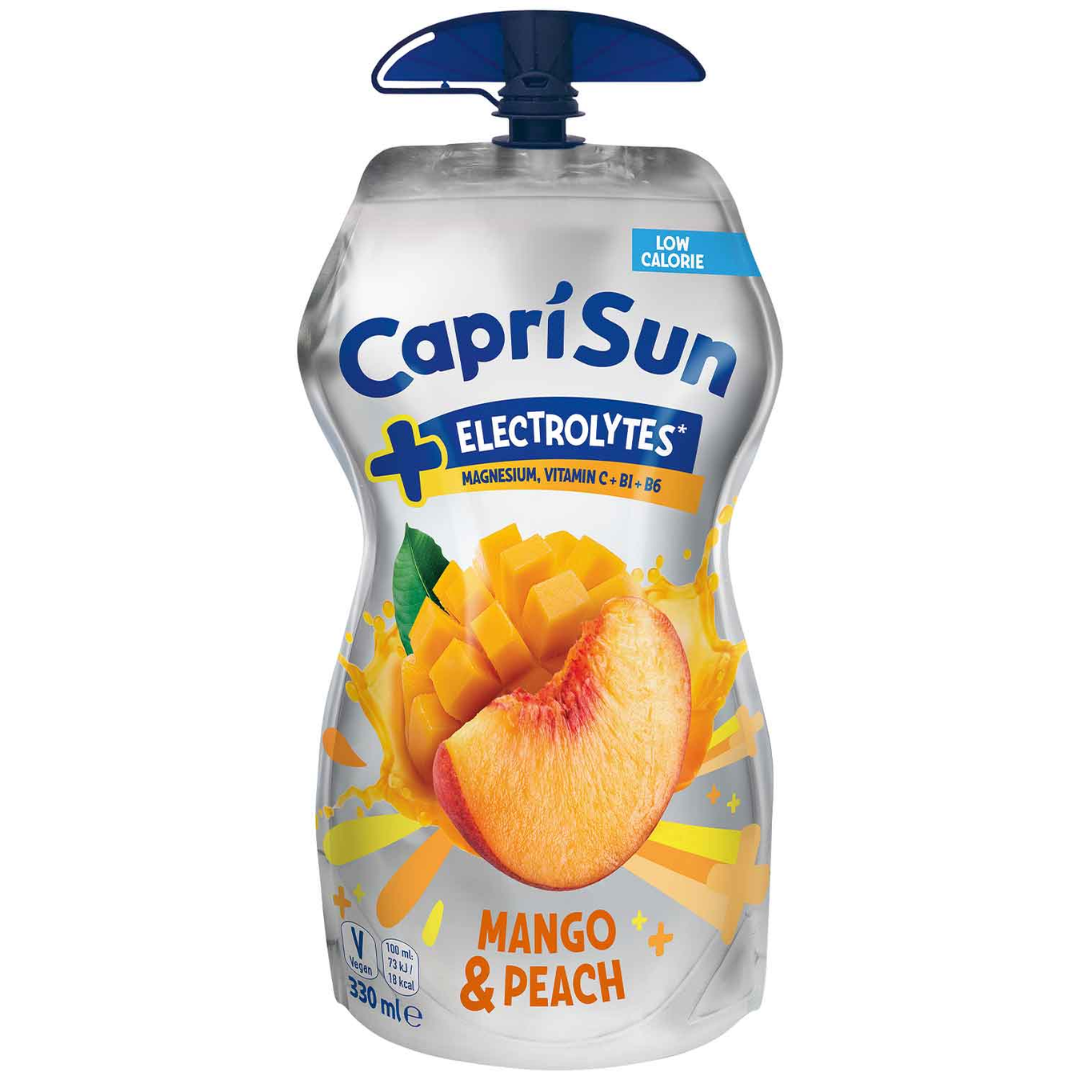 Capri-Sun + Electrolytes Mango & Peach 330 ml