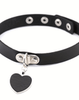 Choker Halsband mit Herz und Kette - FestivalStuff