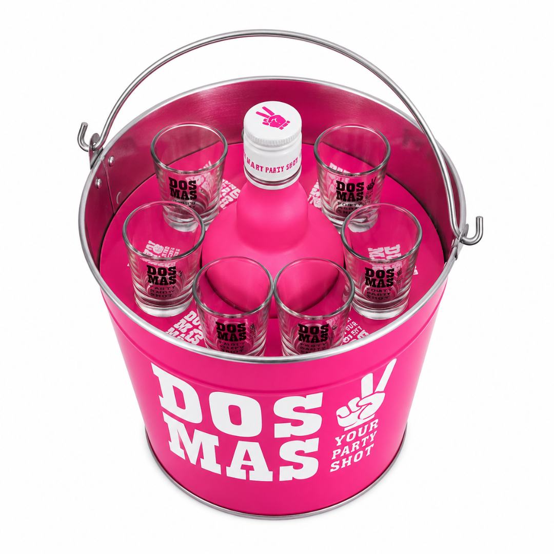 DOS MAS Pink Shot Eimer Set