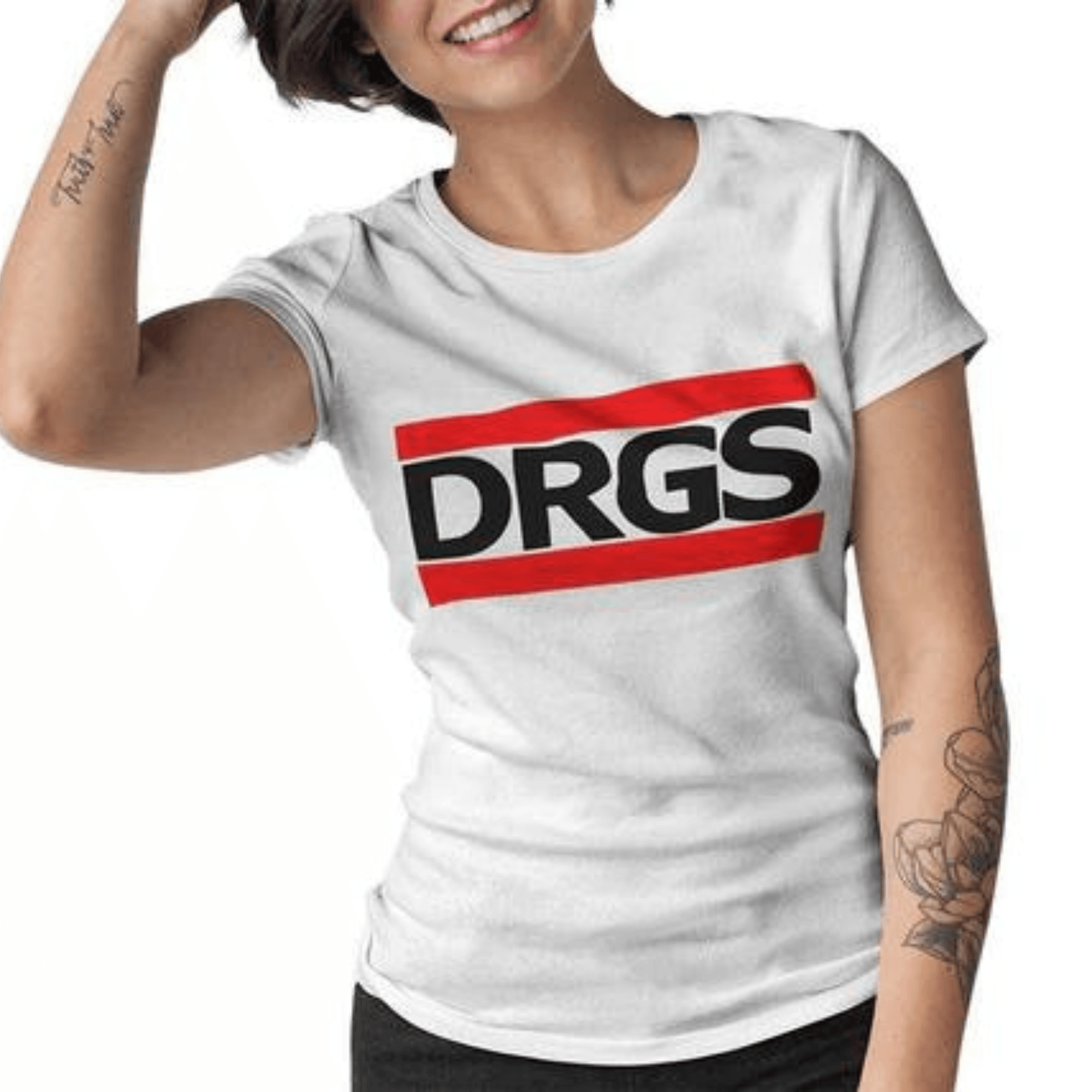 DRGS / Drugs T-Shirt (schwarz oder weiß / Frauen) - FestivalStuff