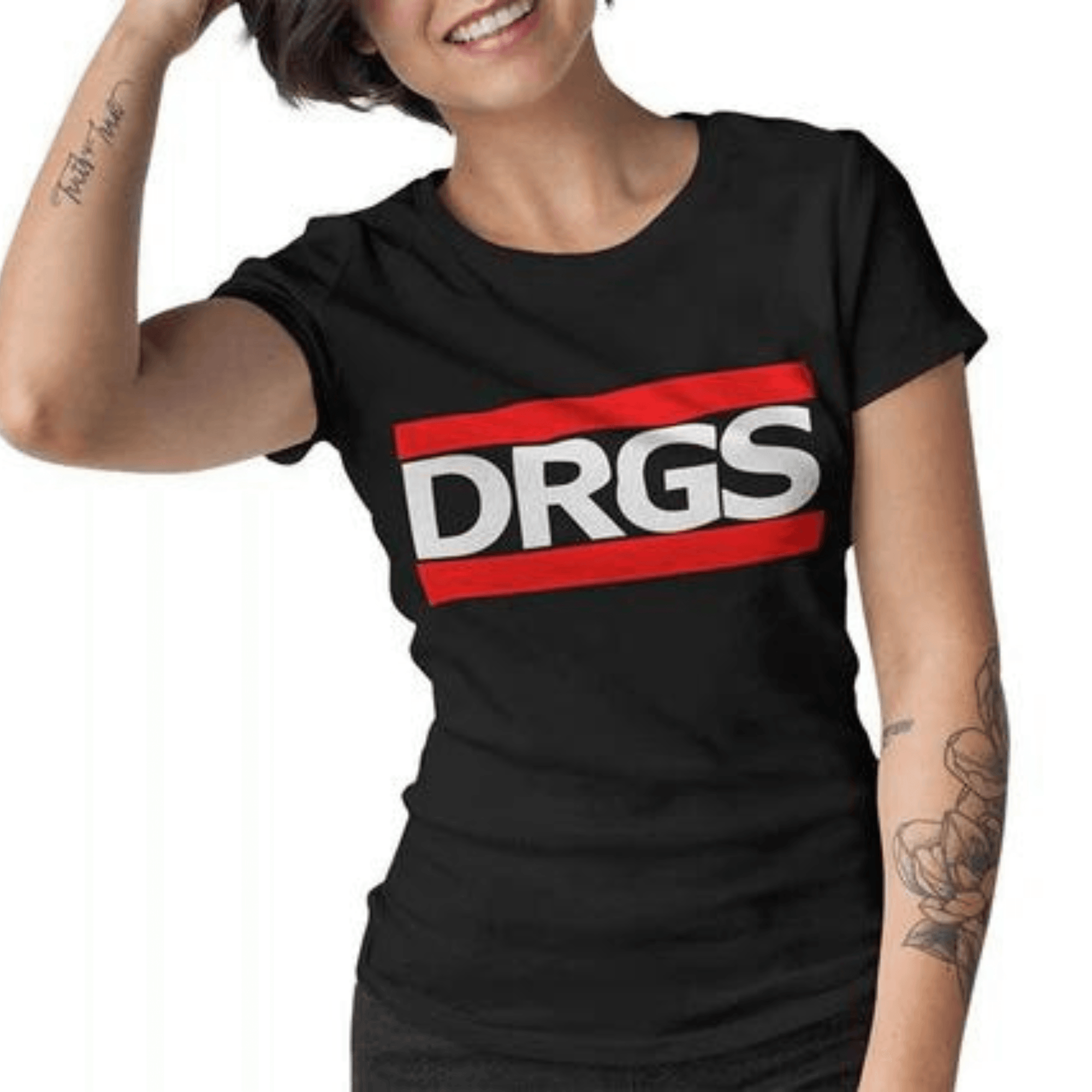 DRGS / Drugs T-Shirt (schwarz oder weiß / Frauen) - FestivalStuff