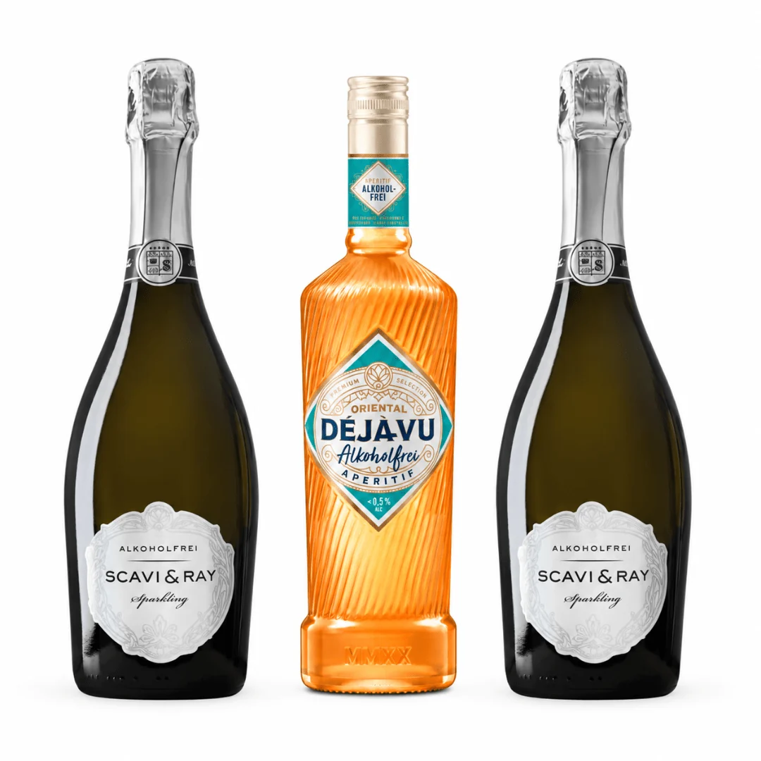 Déjà-Vu Spritz alkoholfrei Bundle mit 2× SCAVI & RAY 0,0 %