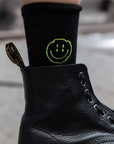 Distorted Smile Neon Socken