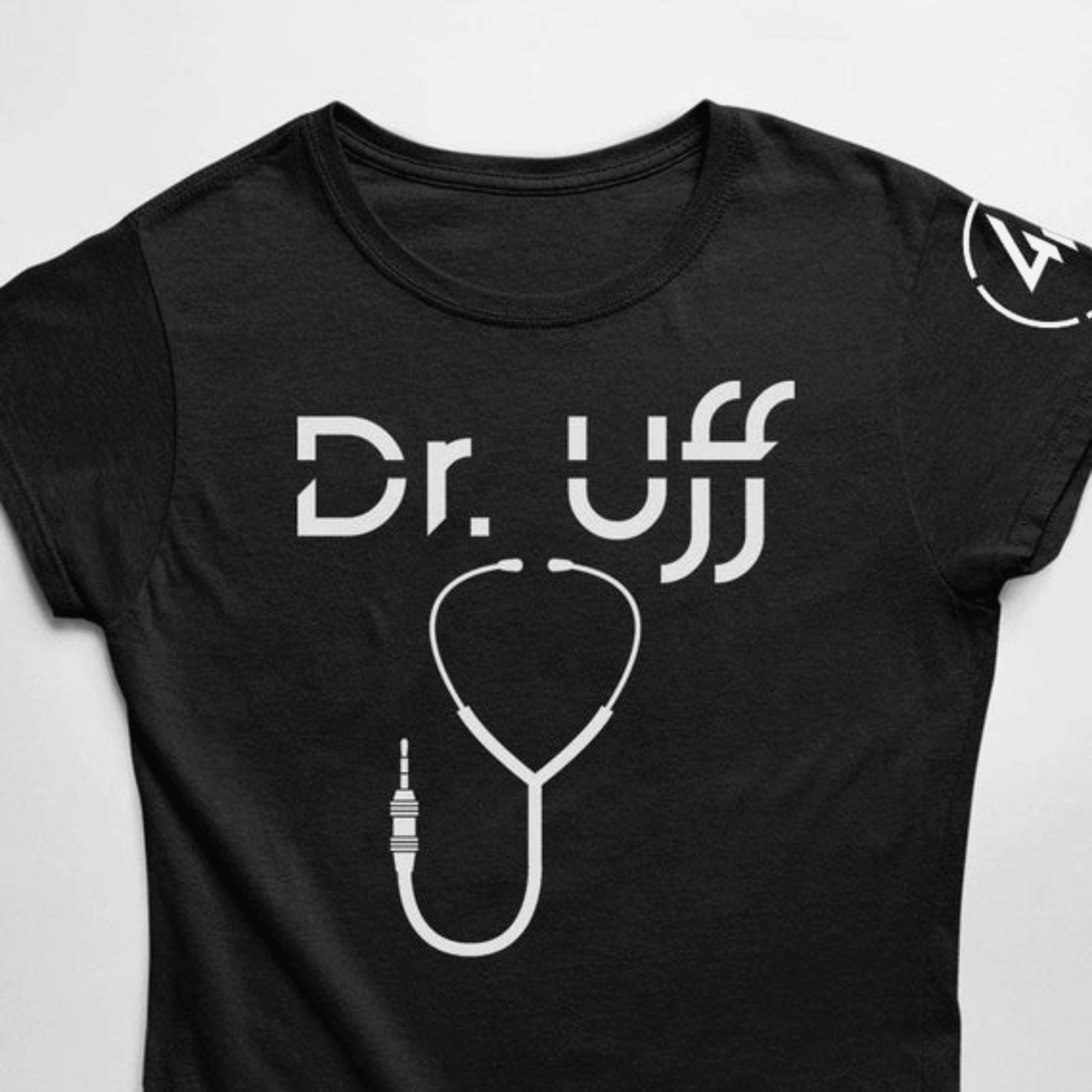 Dr. Uff T-Shirt (schwarz / Frauen) - FestivalStuff