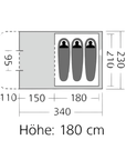 Easy Camp Tunnelzelt Palmdale 300 - FestivalStuff