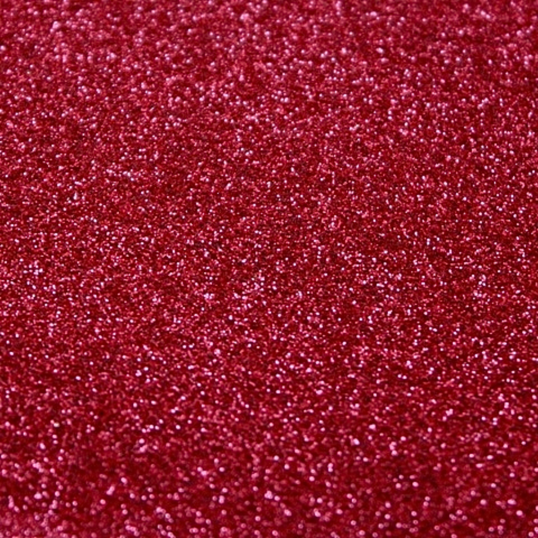 Eco Bio Glitzer Rot