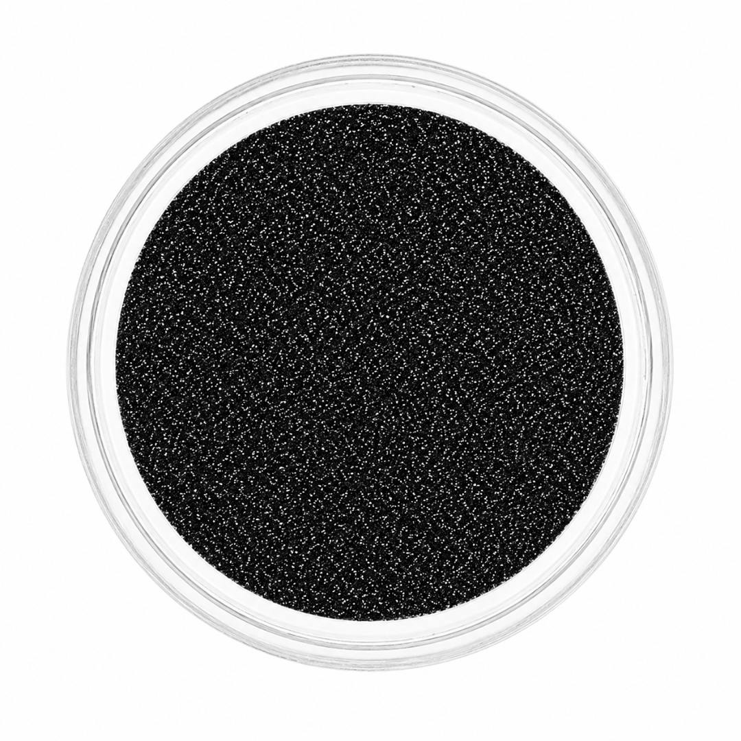 Eco Bio Glitzer Schwarz