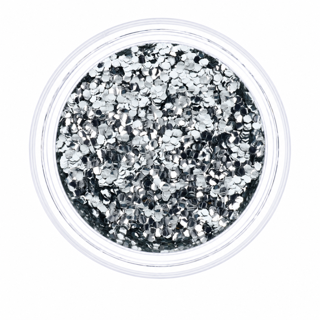 Eco Bio Glitzer Silber