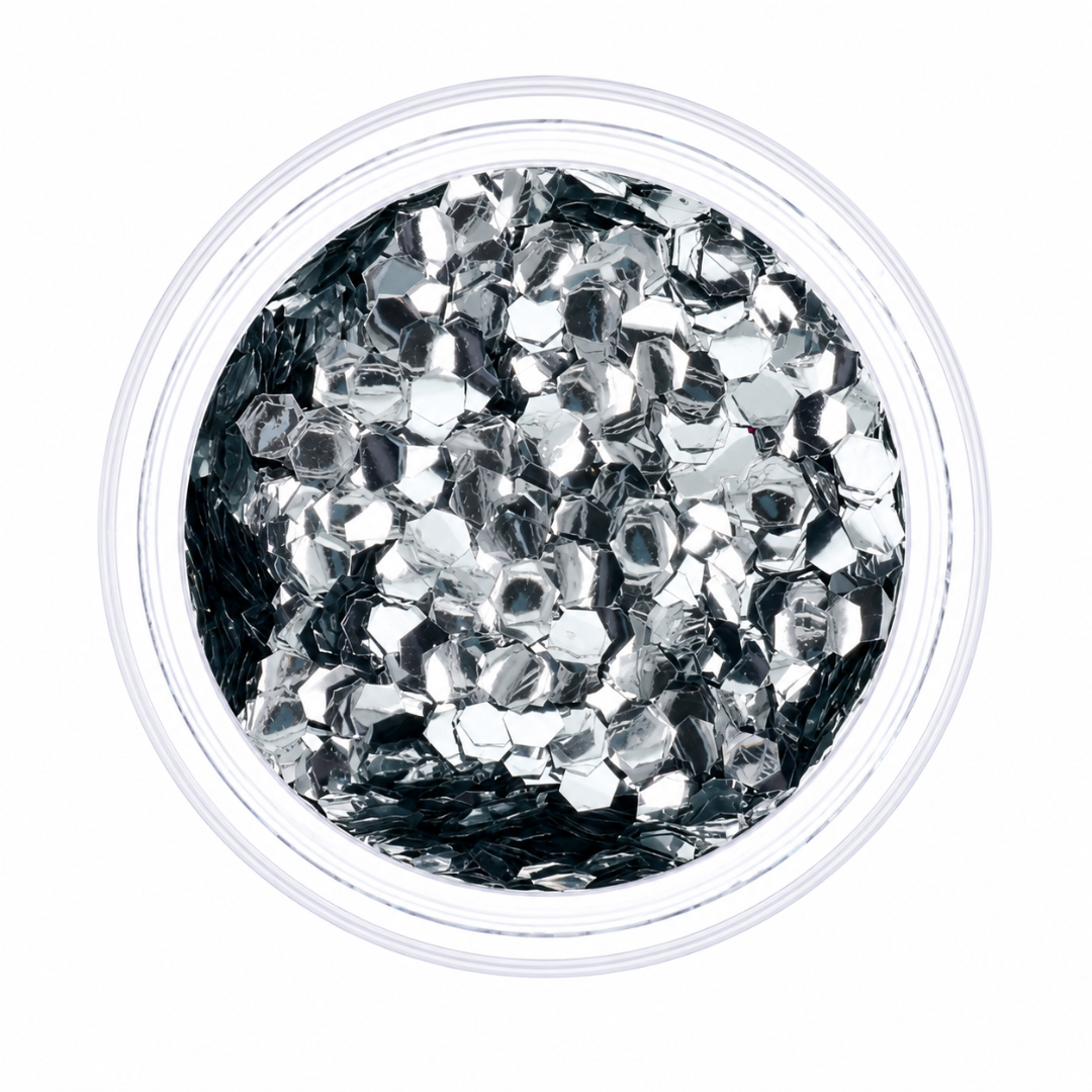 Eco Bio Glitzer Silber