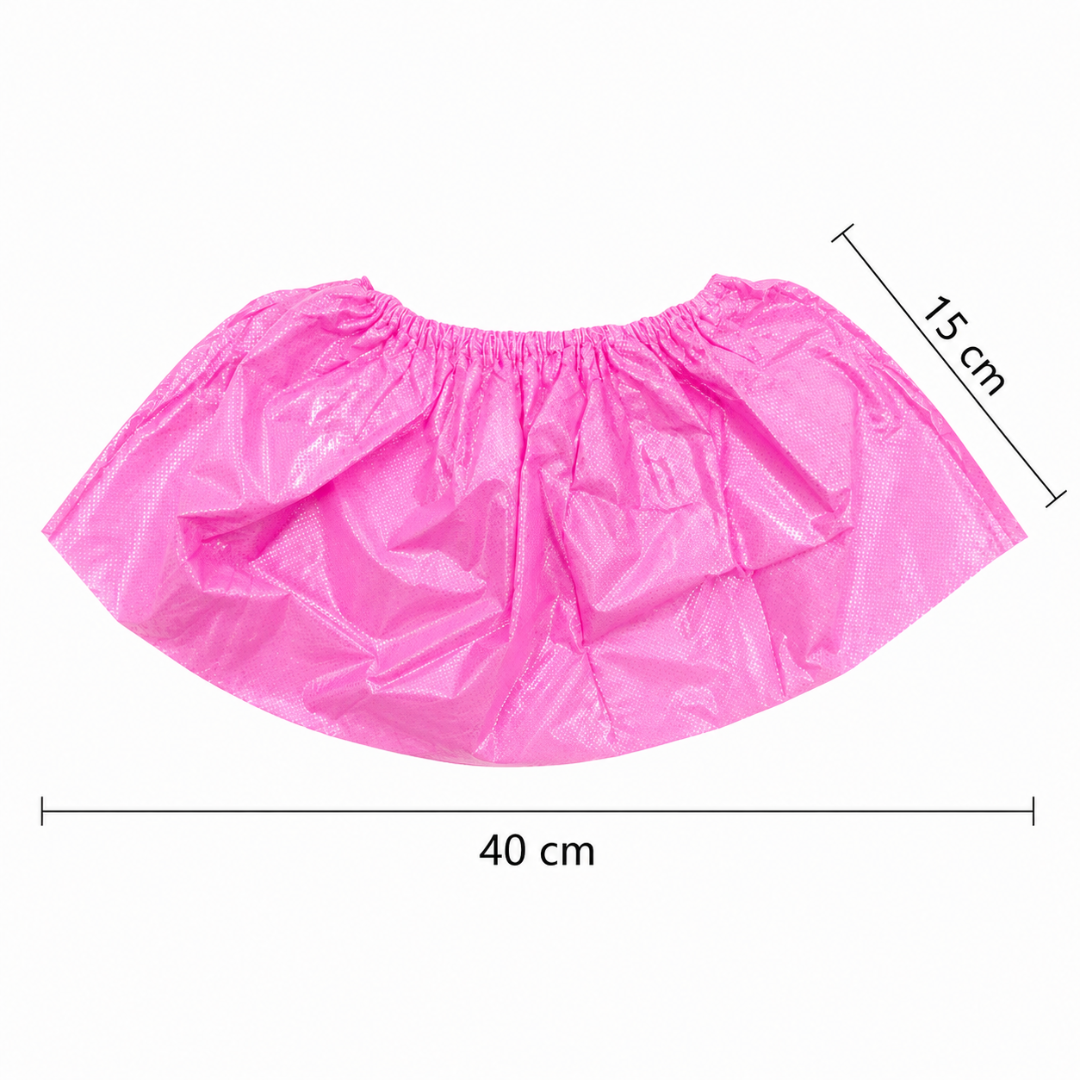 Einweg Schuhüberzieher Rosa 10 Paar