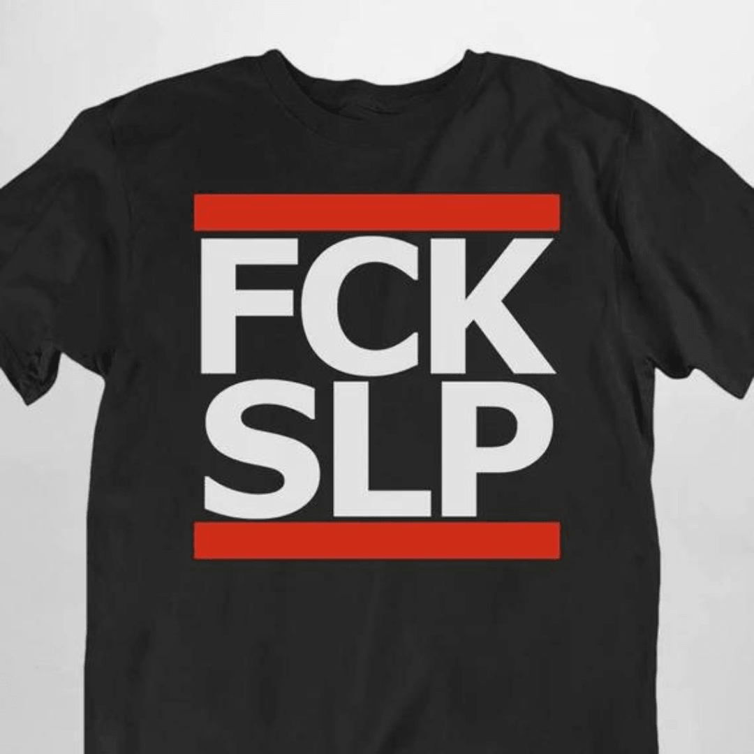 FCK SLP / F*ck Sleep T-Shirt (schwarz oder weiß / unisex) - FestivalStuff