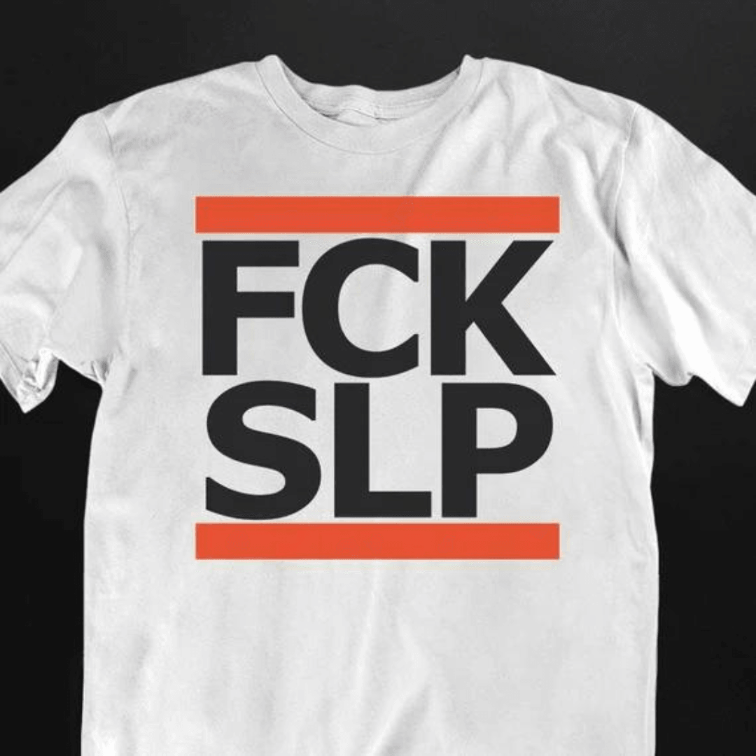 FCK SLP / F*ck Sleep T-Shirt (schwarz oder weiß / unisex) - FestivalStuff