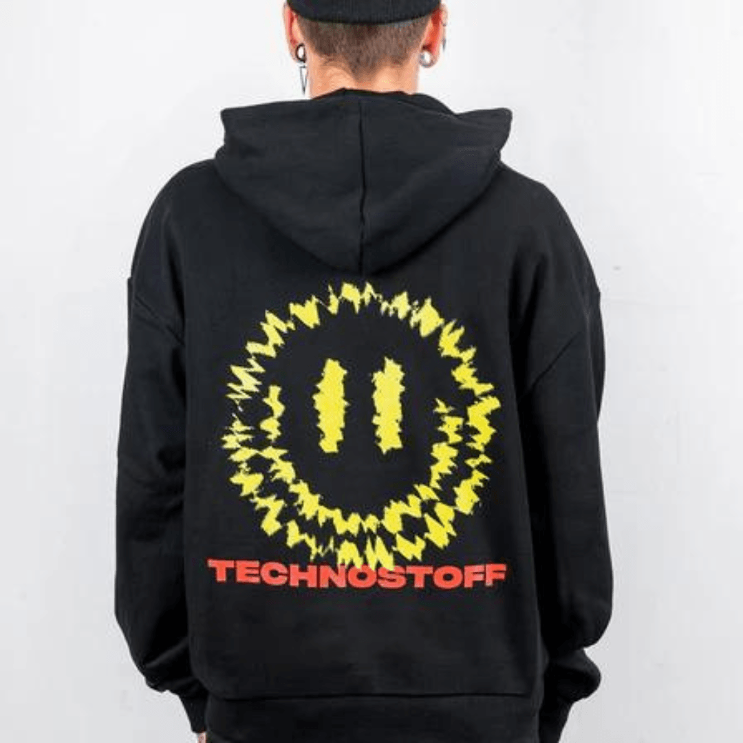 Felicimo Ultra Heavy Hoodie (unisex, schwarz) - FestivalStuff