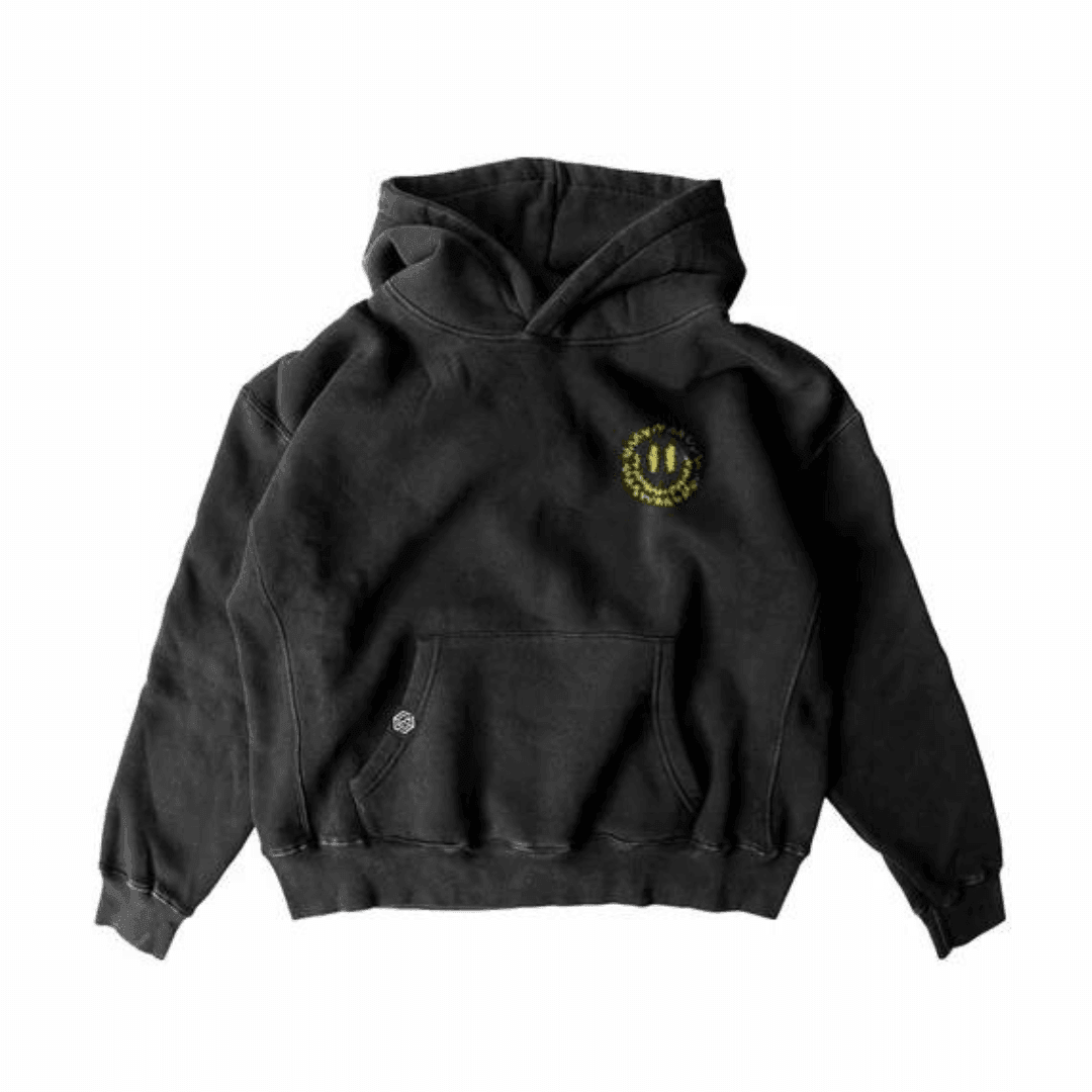 Felicimo Ultra Heavy Hoodie (unisex, schwarz) - FestivalStuff