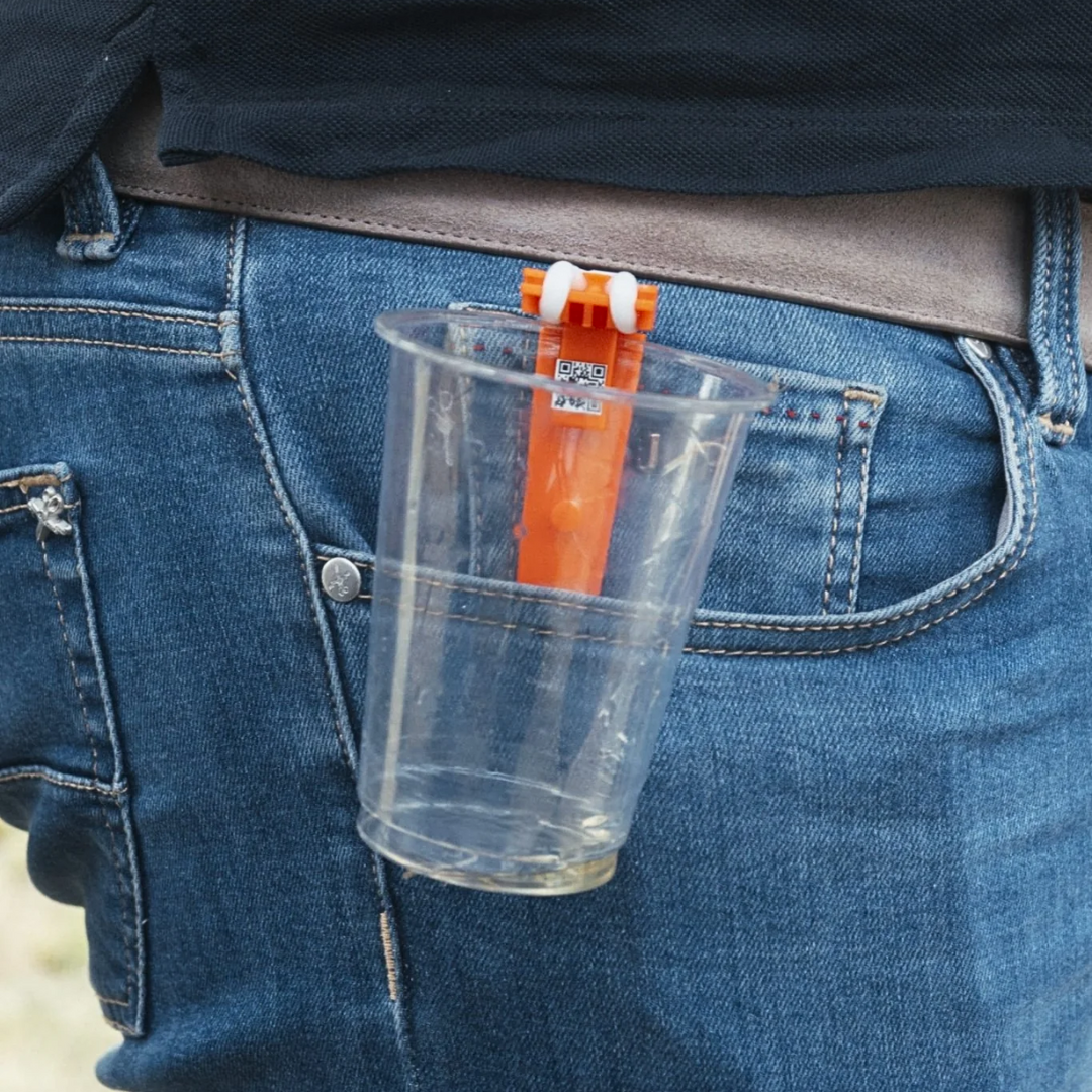 Festival Becher- &amp; Flaschenhalter Schwarz