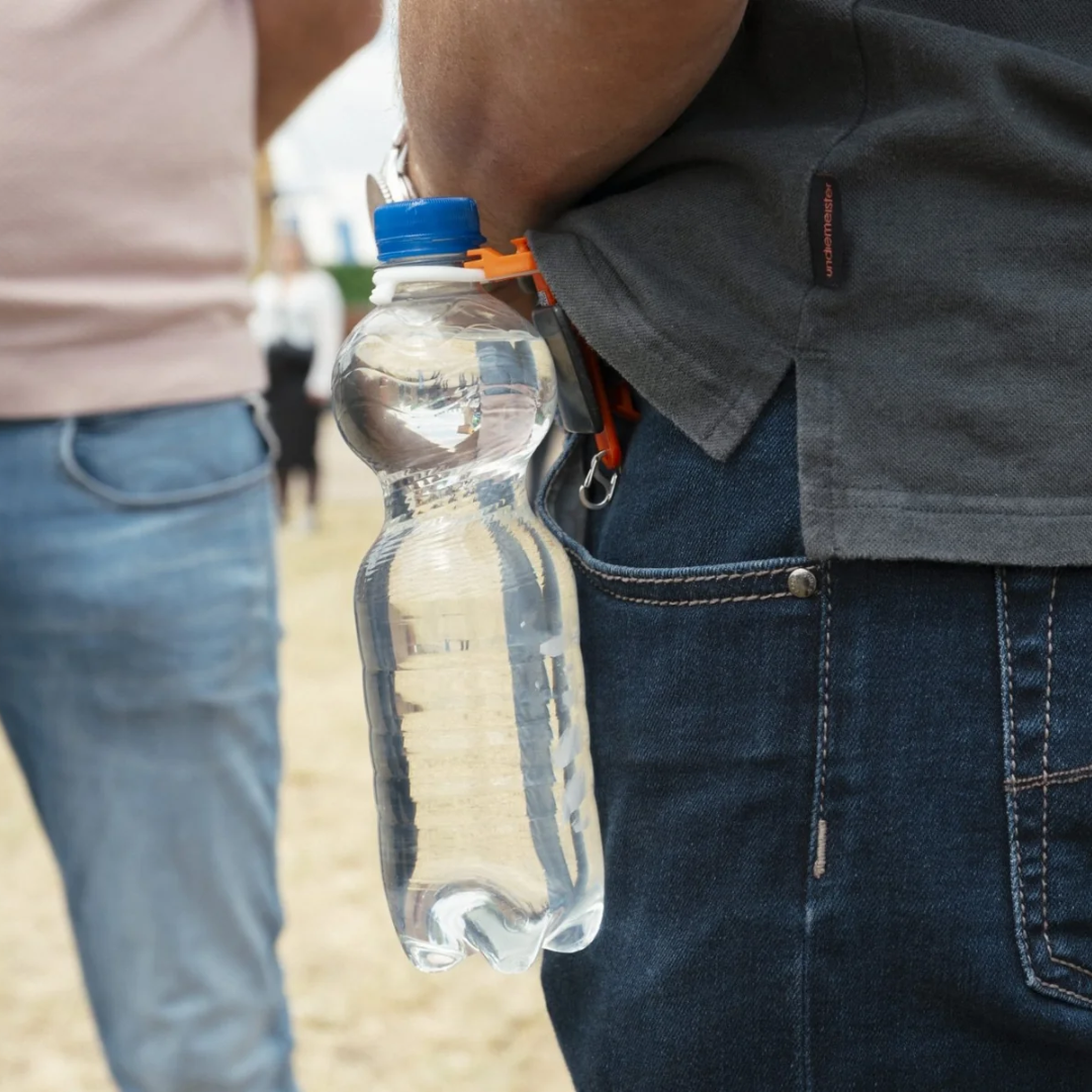 Festival Becher- &amp; Flaschenhalter Weiß