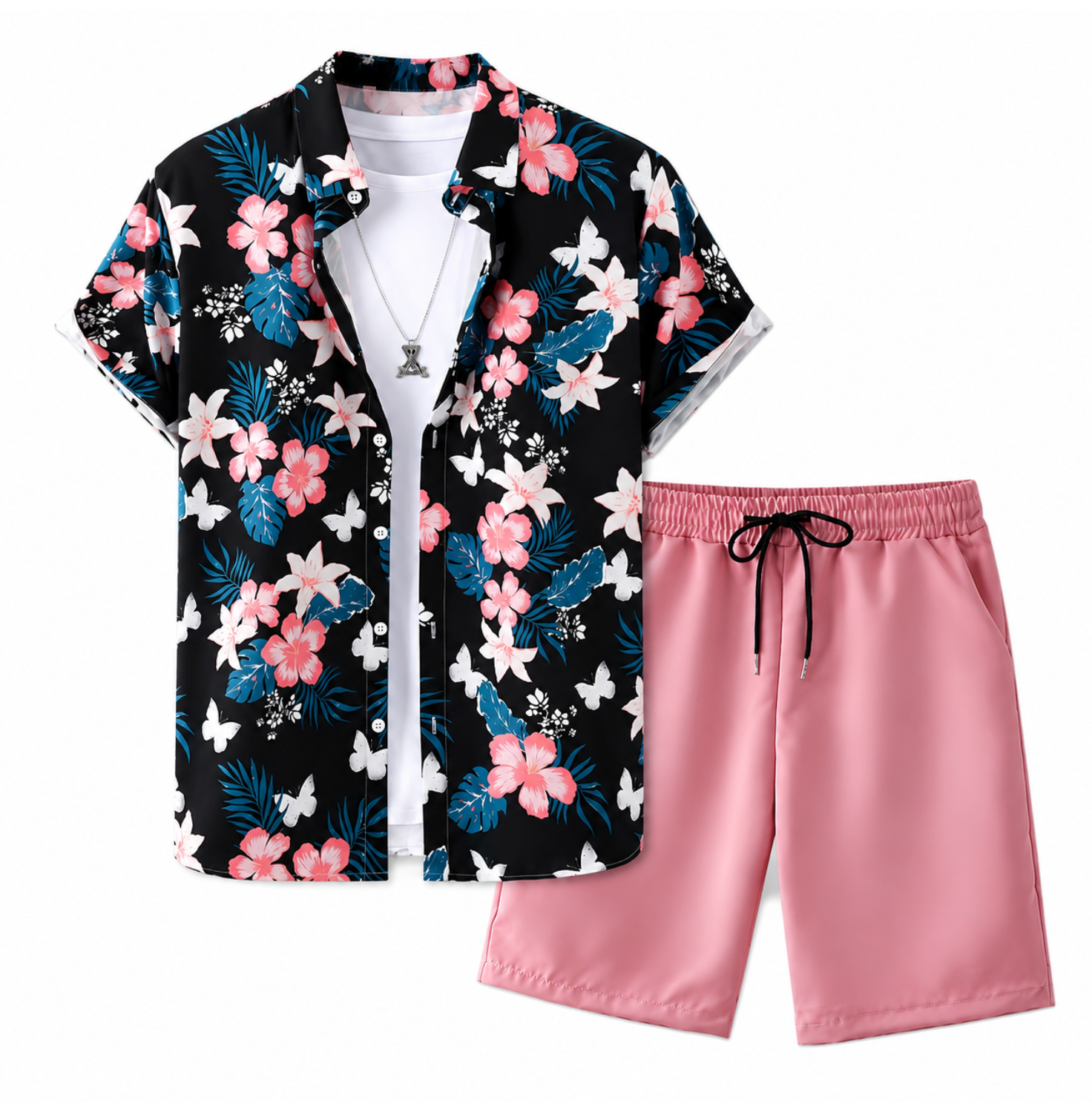 Festival Outfit 2-teilig Tropical Flowers