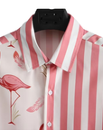 Festival Outfit Flamingo 2-teiliges Rosa