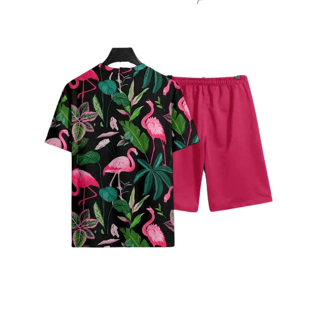 Herren Outfit Flamingo 2- teilig #6 - FestivalStuff