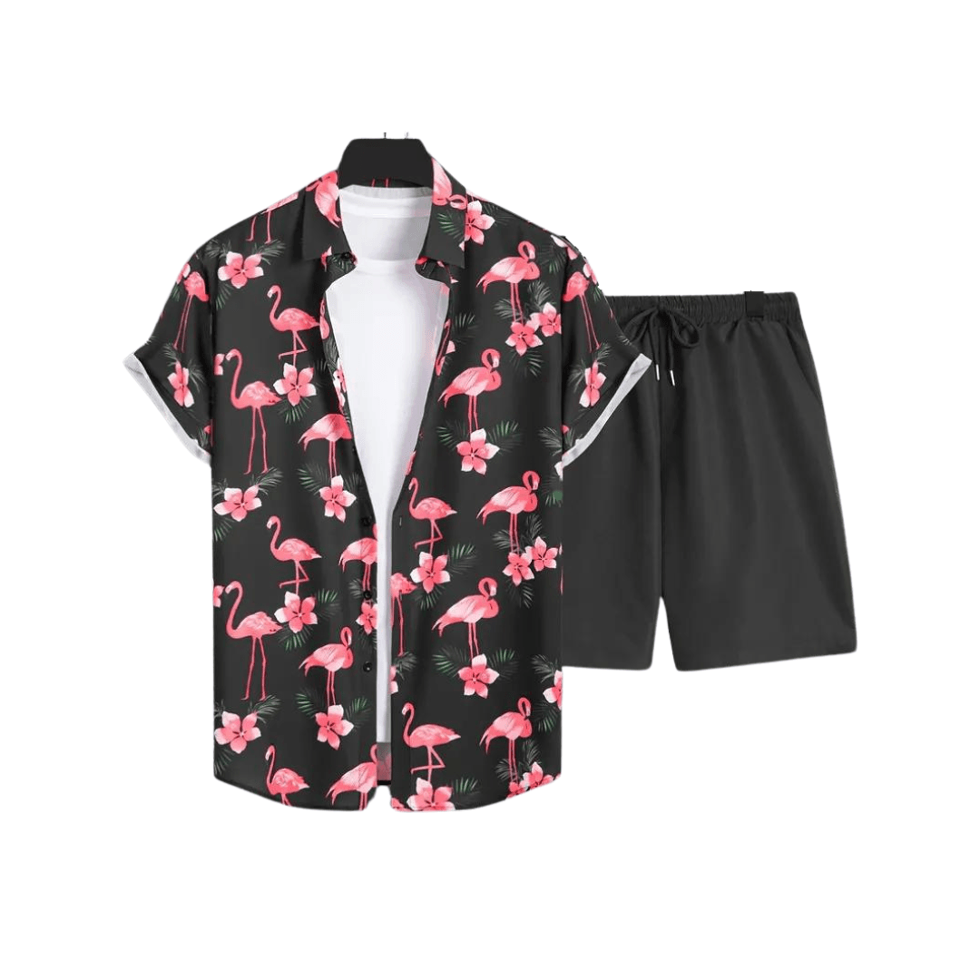 Herren Outfit Flamingo 2- teilig #11 - FestivalStuff