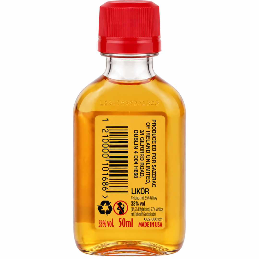 Fireball Whisky Zimt Likör Mini PET 0,05 l