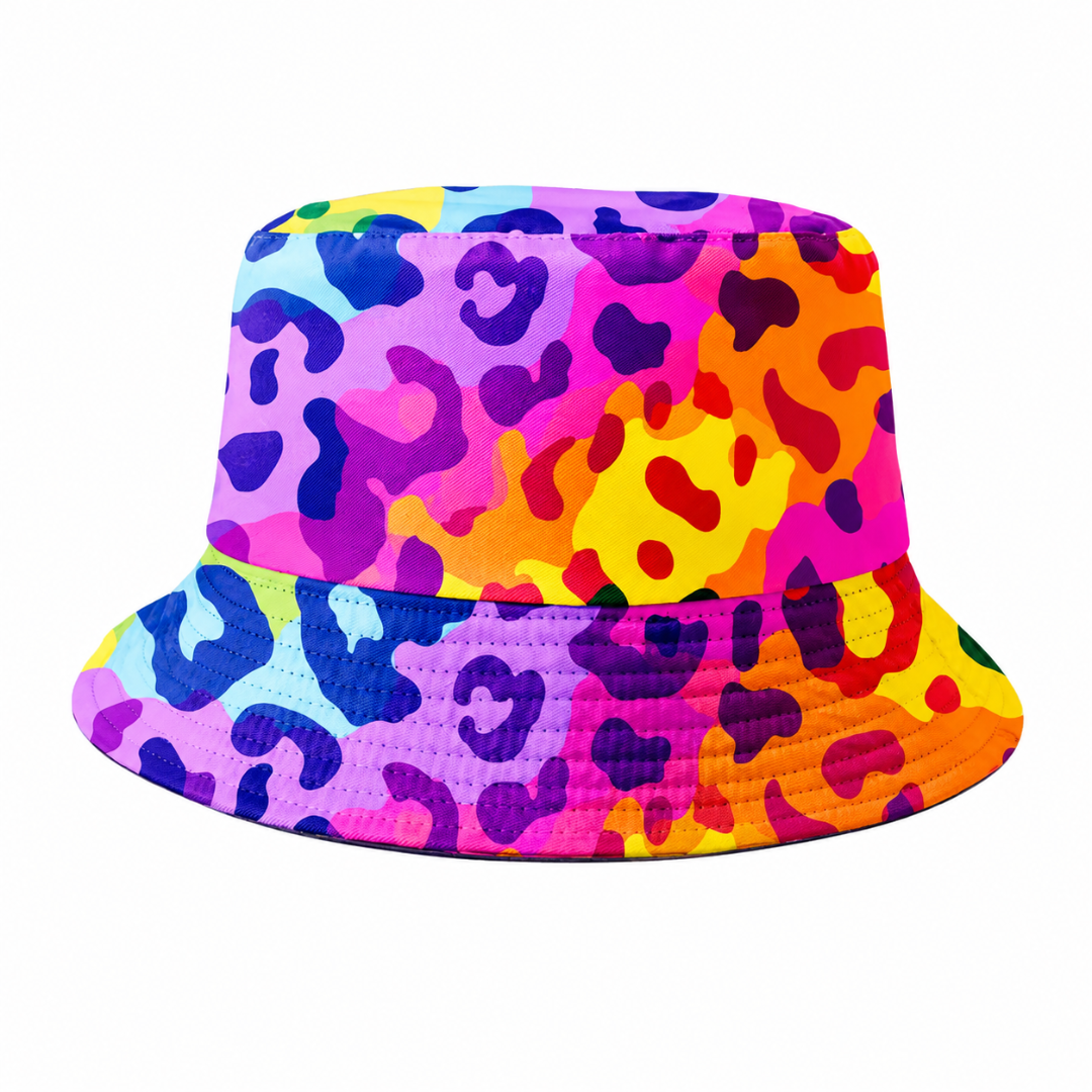 Fischerhut Leo Multi Colour – Wendbarer Bucket Hat