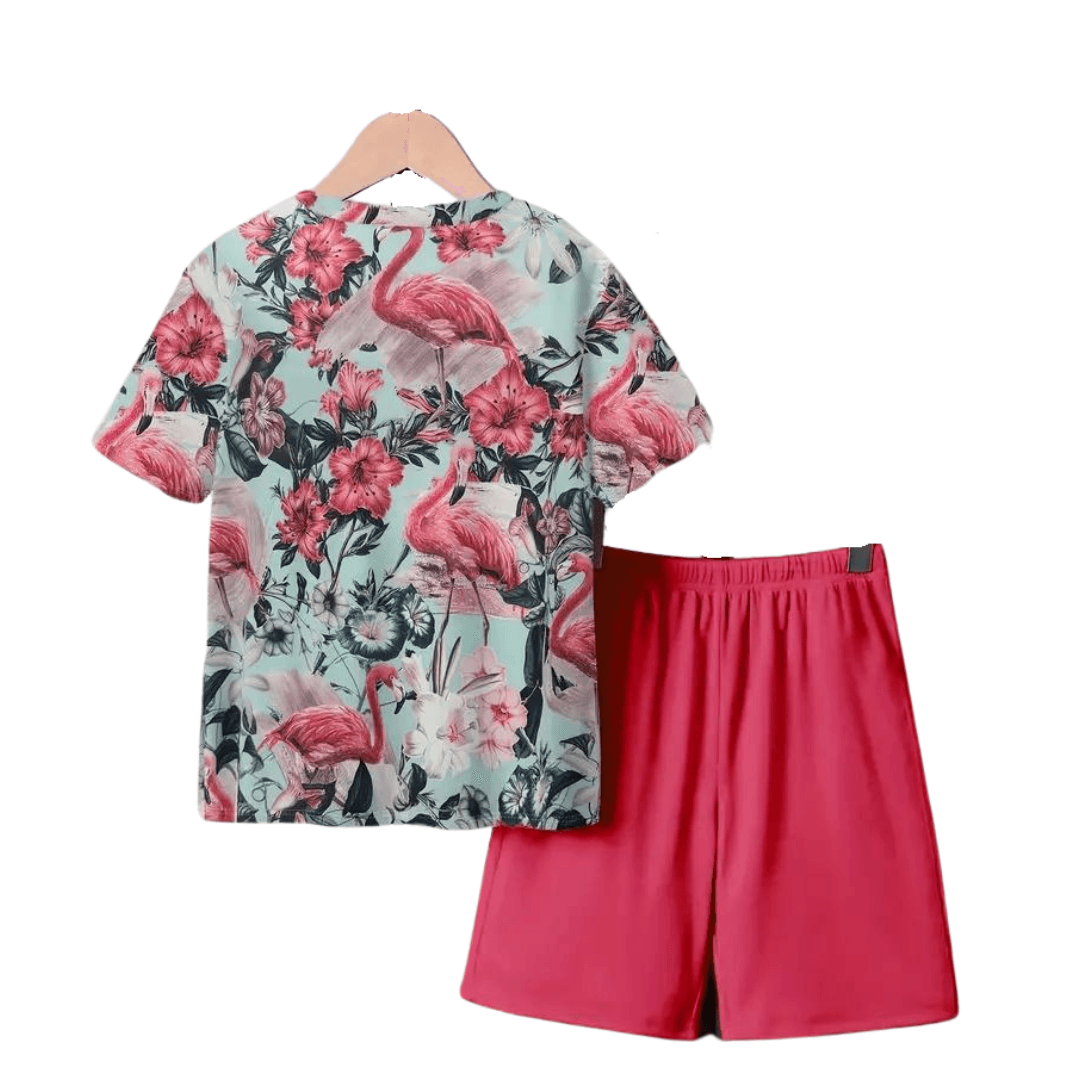 Herren Outfit Flamingo 2- teilig # 17 - FestivalStuff