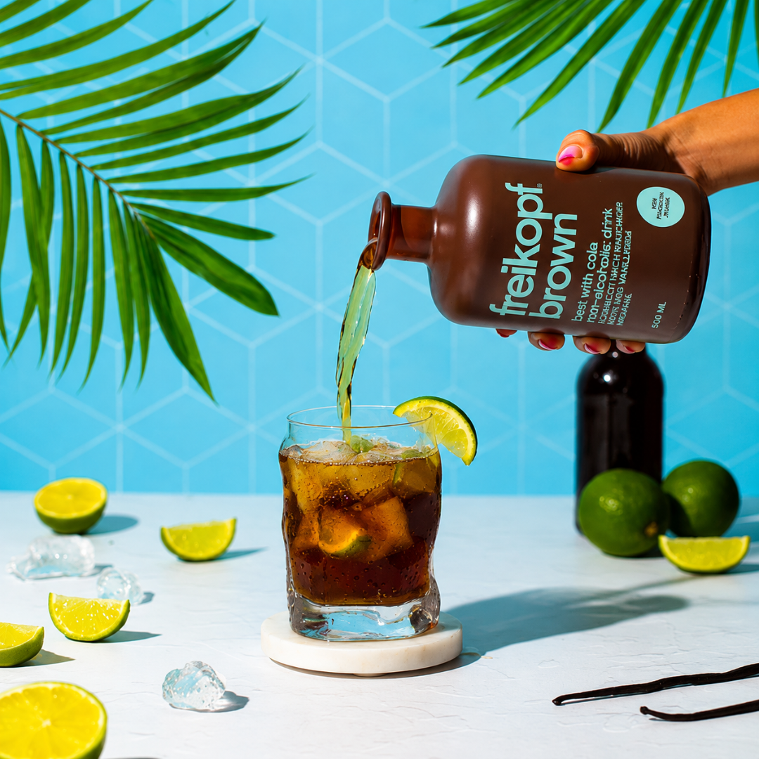 Freikopf Brown 500 ml – Alkoholfreier Rum
