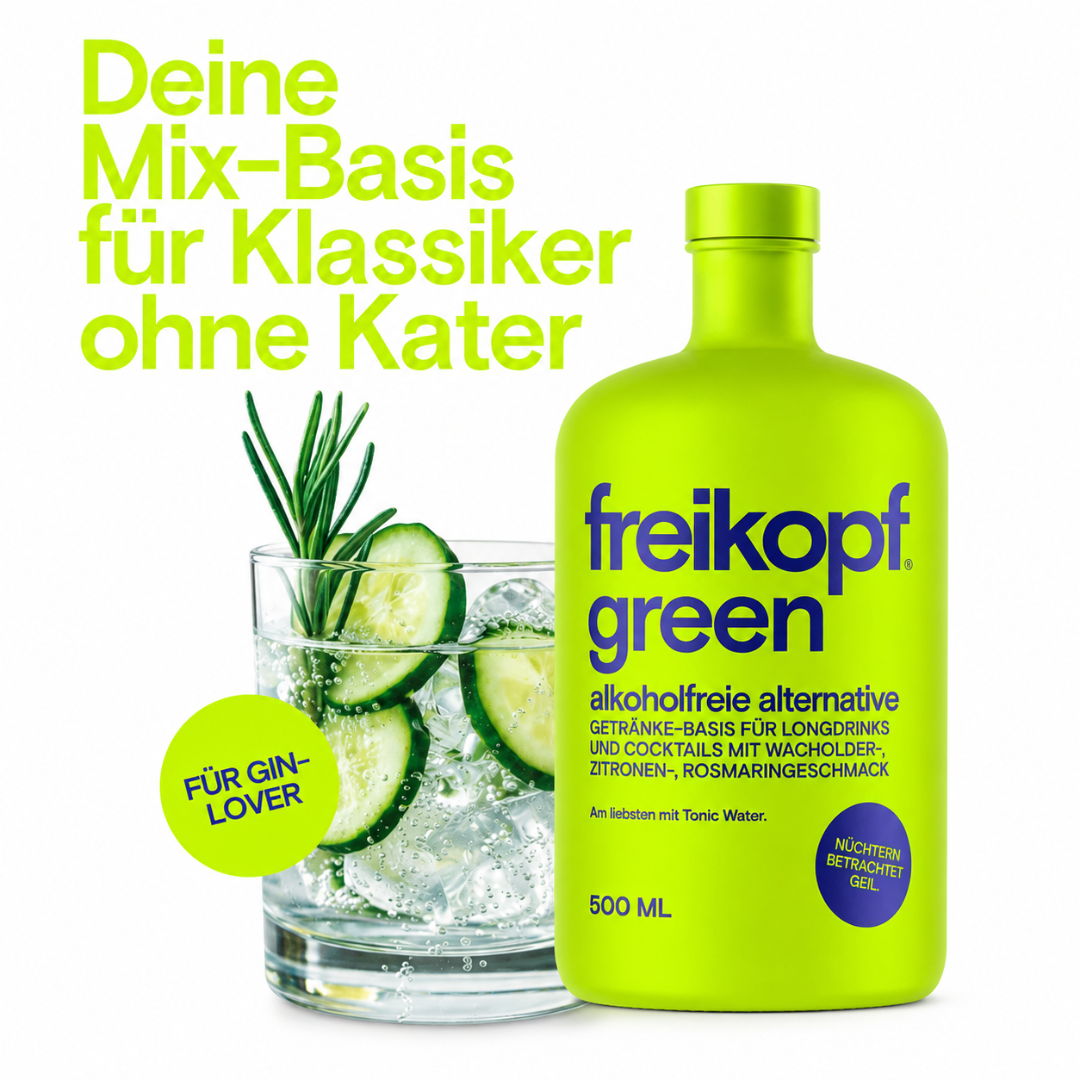 Freikopf Green 500 ml – Alkoholfreie Gin-Alternative