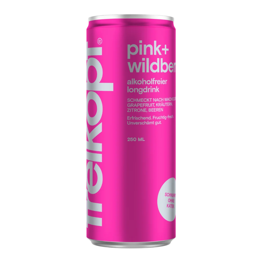 Freikopf Pink + Wildberry Alkoholfreier Longdrink