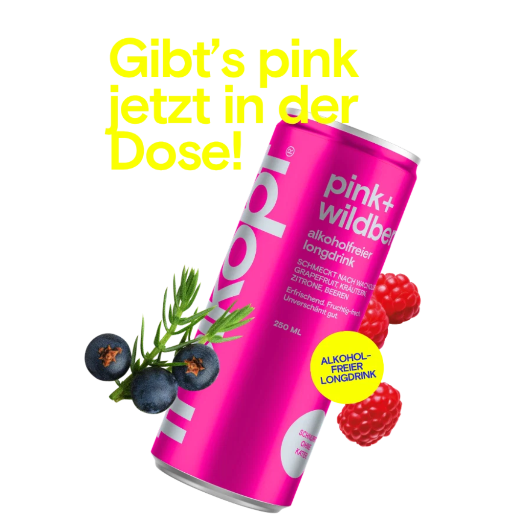 Freikopf Pink + Wildberry Alkoholfreier Longdrink