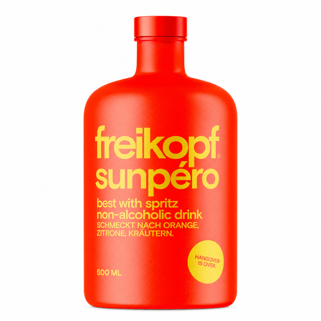 Freikopf Sunpéro 500 ml – Alkoholfreie Aperitivo-Basis