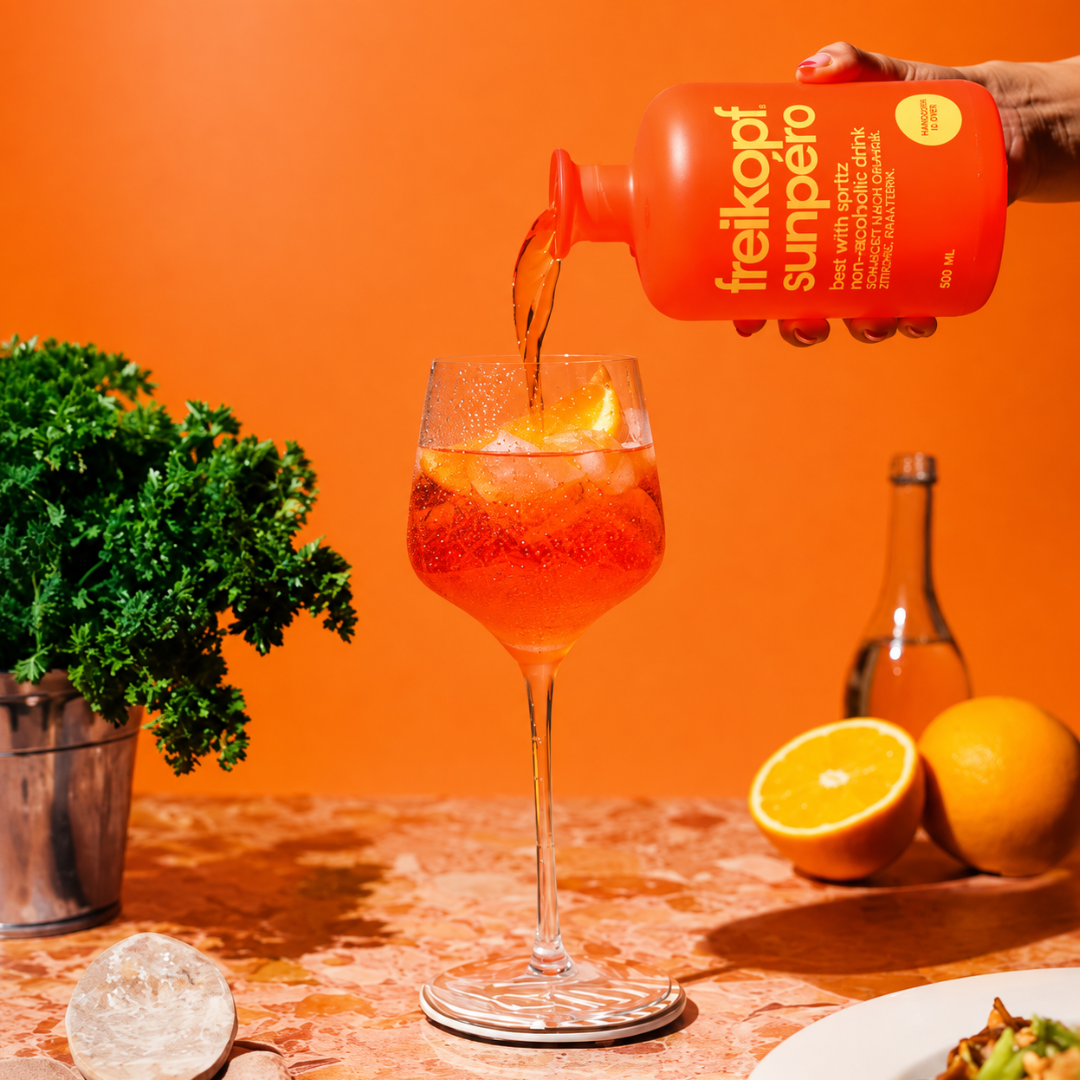 Freikopf Sunpéro 500 ml – Alkoholfreie Aperitivo-Basis
