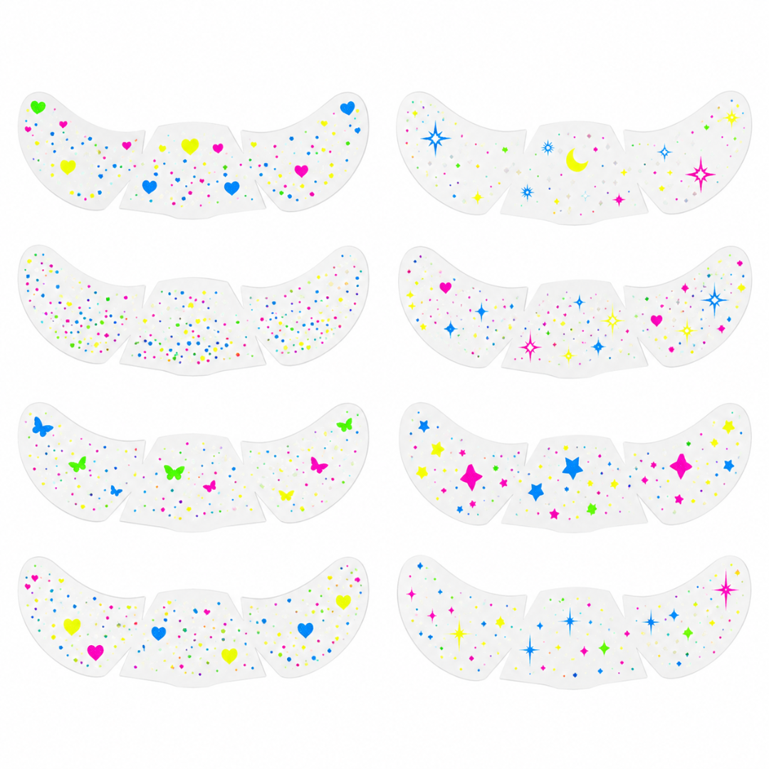 Glow in the Dark Sommersprossen Tattoos