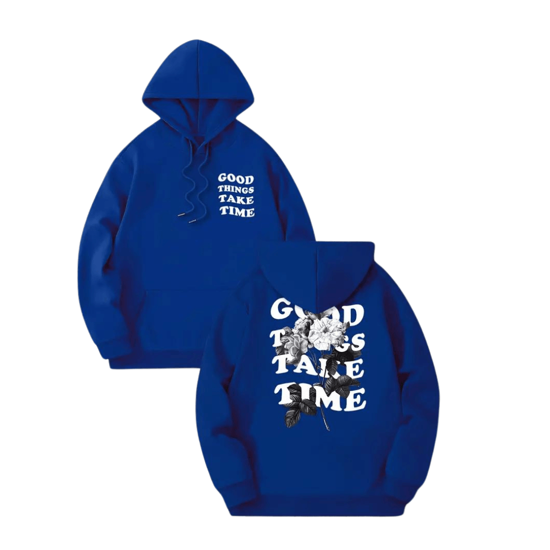 Hoodie „Good Things Take Time“ - FestivalStuff