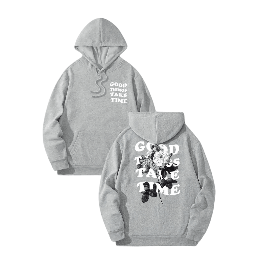 Hoodie „Good Things Take Time“ - FestivalStuff