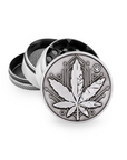 Grinder Silver Geometrical Leaf