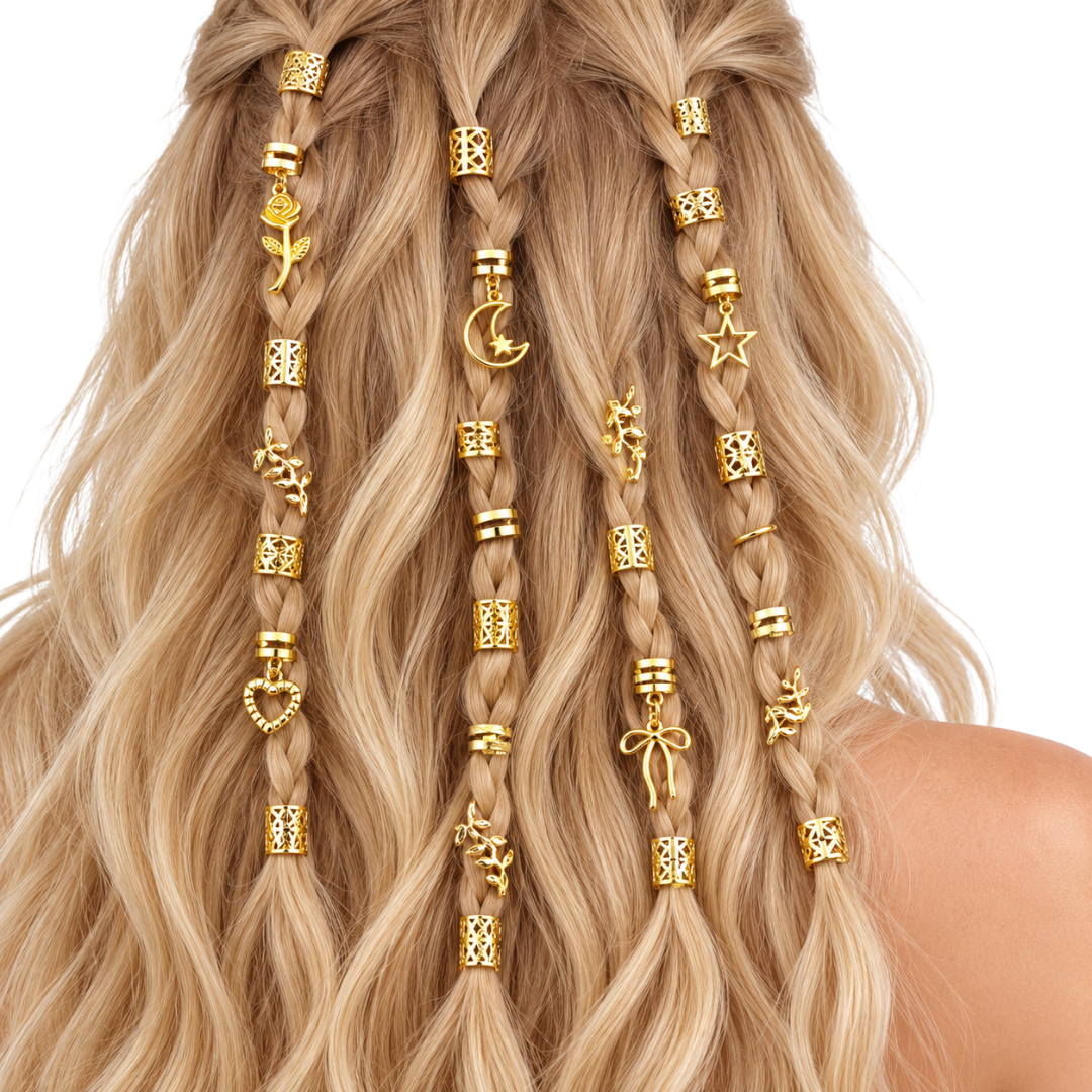 Haarringe Charm Mix Gold