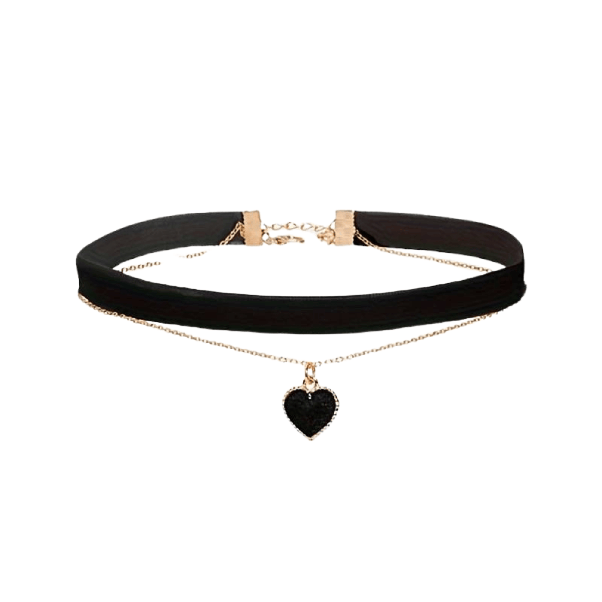 Choker Halsband mit Herz - FestivalStuff