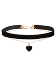 Choker Halsband mit Herz - FestivalStuff